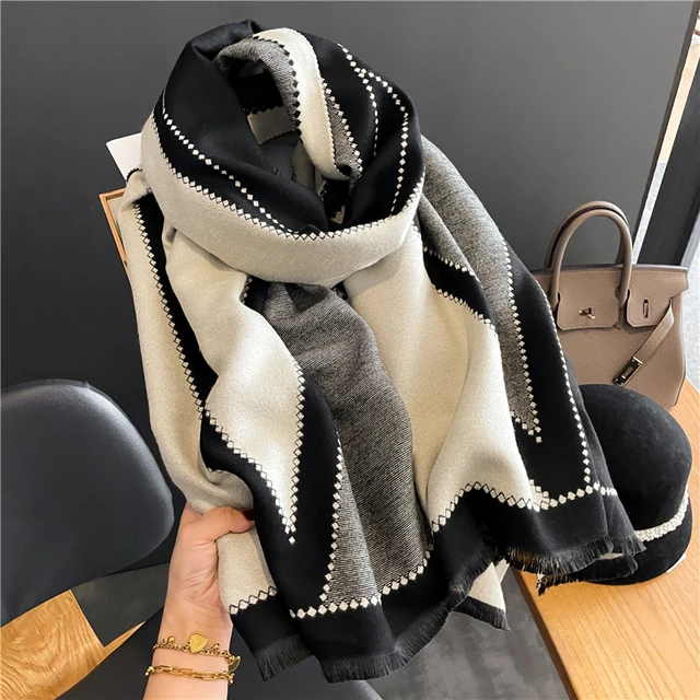 Luxury Brand Scarf Pashmina Echarp Cashmere