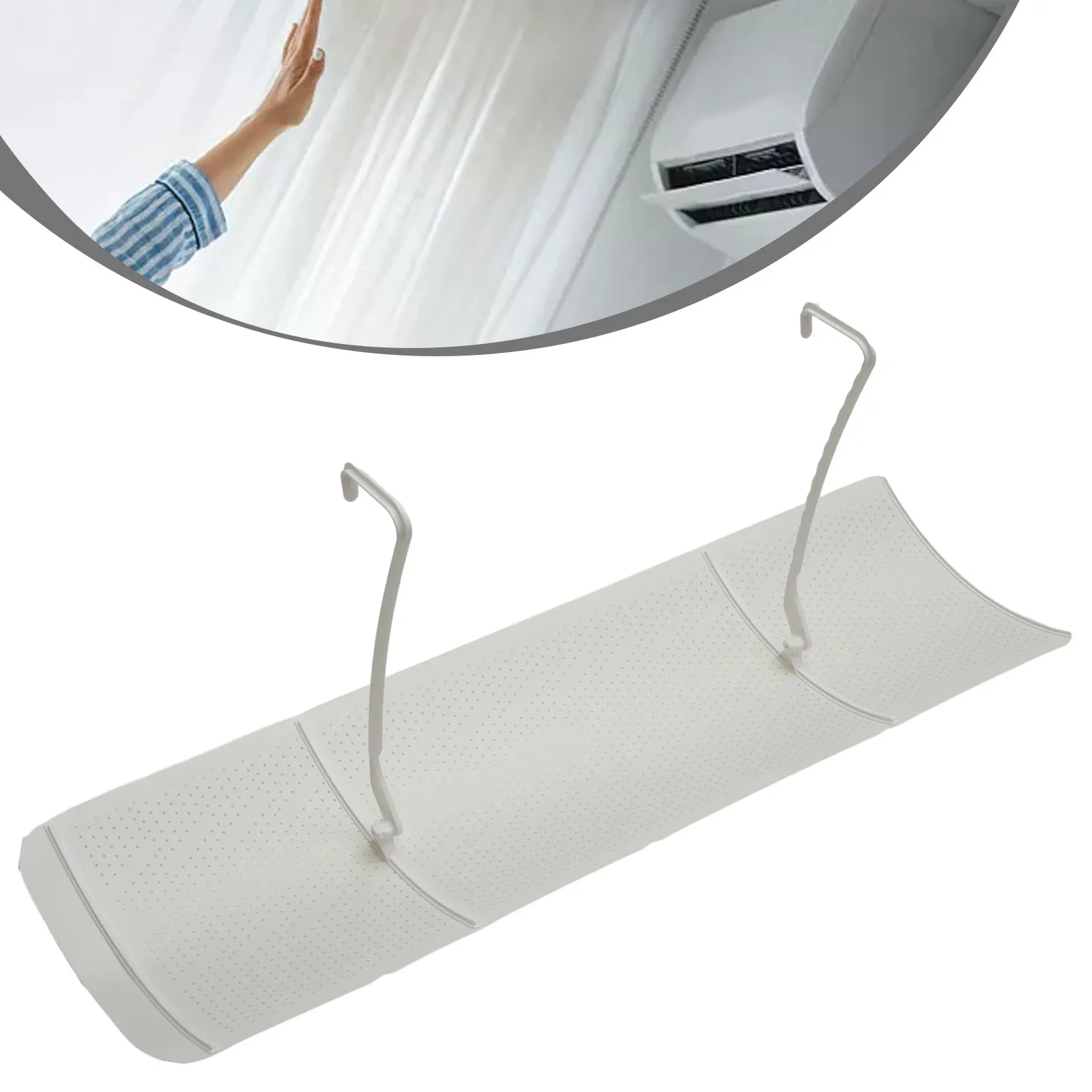 Accessori A Parete Per Deflettore Del Vento Del Condizionatore D'Aria Facili Da Installare Per Universal On-Hook Regola Liberamente Senza Punzonatura 