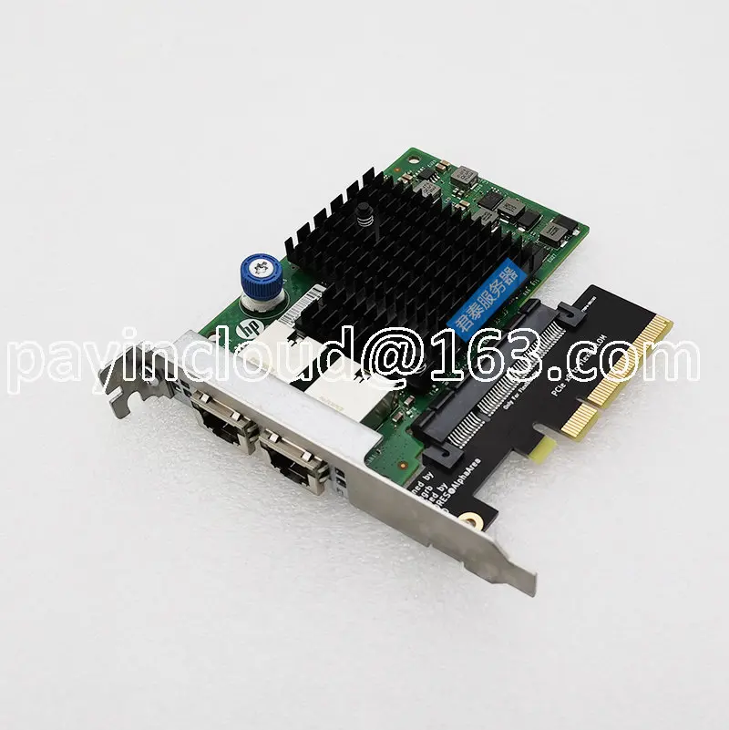 Фото Intel X540-T2 Dual-Port 10-гигабитный Nic Pcie Desktop Cx341a вход-Poort гигабитный телефон №2