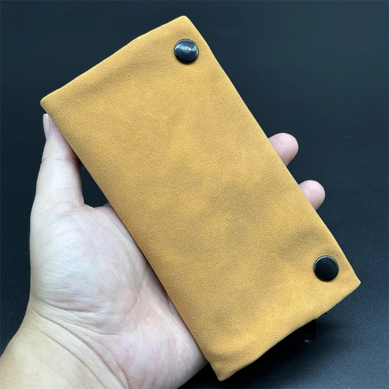 Fine Leather Tobacco Storage Bag Fashion and Portable Smoking Pipe Tobacco Organizers Practical Handmade Pipe Bag Smoking Tools smoking accessories tobacco smoking accessories