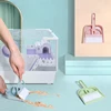 Mini Small Broom Set, Hamster Cleaning Tools, Broom Dustpan Set  Cleaning Shovel for Pet Cage Guinea Pig Toilet Rabbit Bedpan