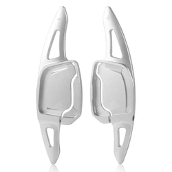 Enhanced Car Steering Wheel Paddle Shifter Extension Gear Accessories (Silver)