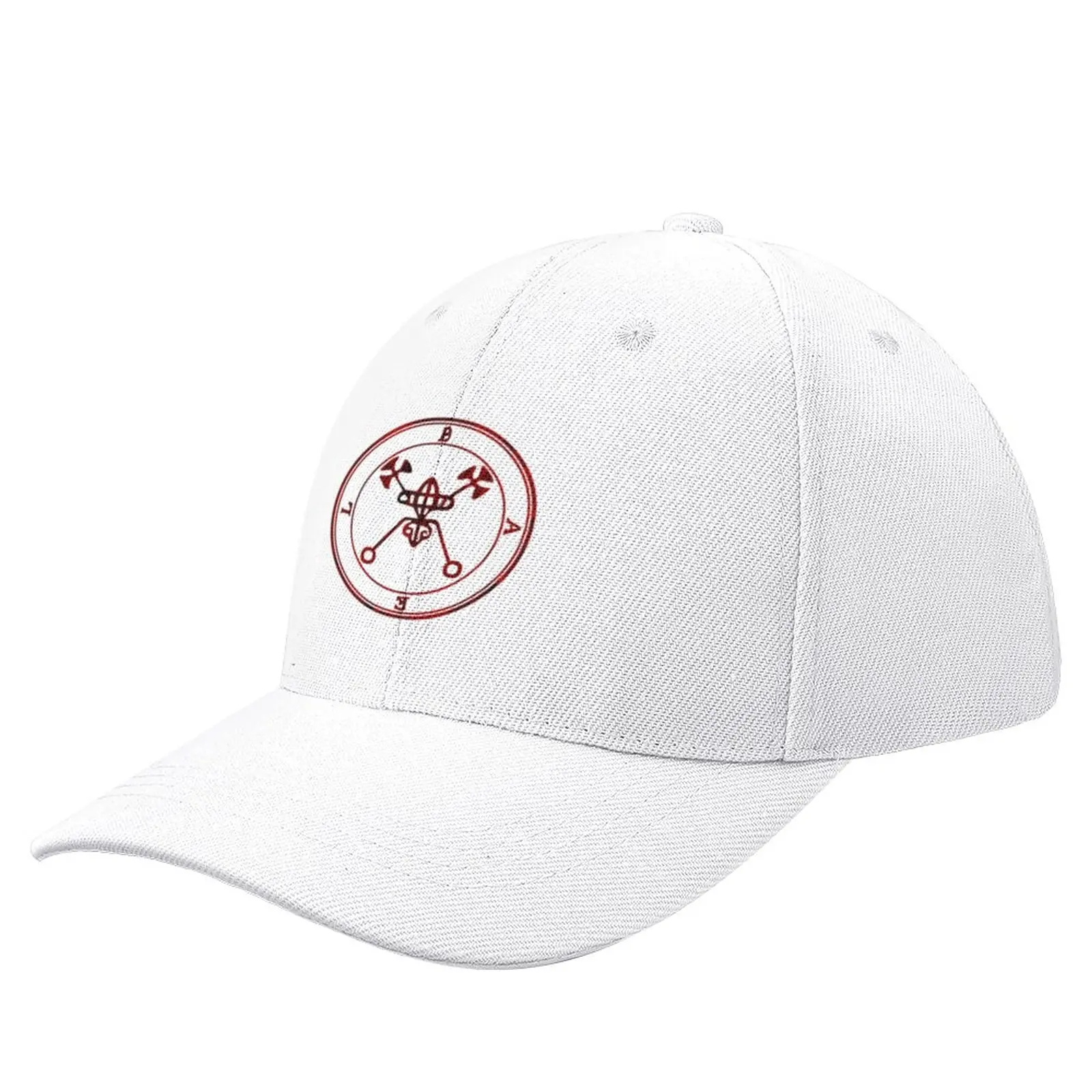 

Bael Sigil Black and Red Goetia Key Seal Occult Symbol Baseball Cap Hats New In Hat Snap Back Hat Women'S Golf Clothing Men'S