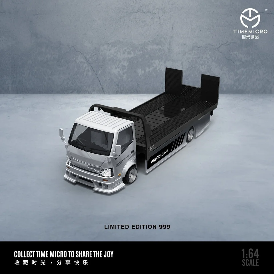 1/64 timemicro 日野　H300 flatbed アドバン　積載車 Bibian 比比昂- 1/64 timemicro 日野H300 flatbed アドバン積載
