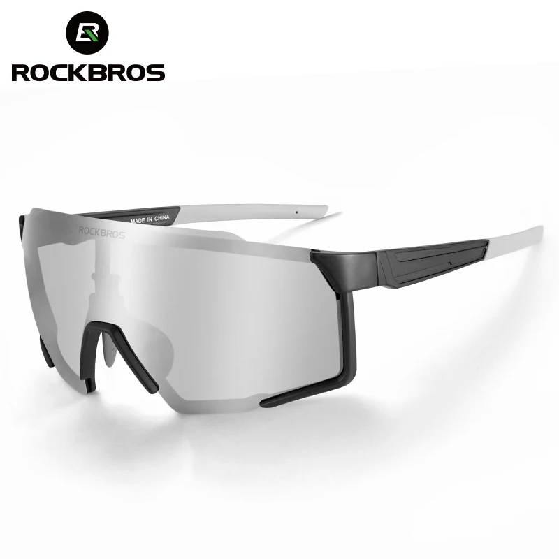 

ROCKBROS Cycling Glasses Polarized Photochromic Cycling Sunglasses Men's Glasses Eyewear Sports Mtb Bike Glasses Cycling Goggles