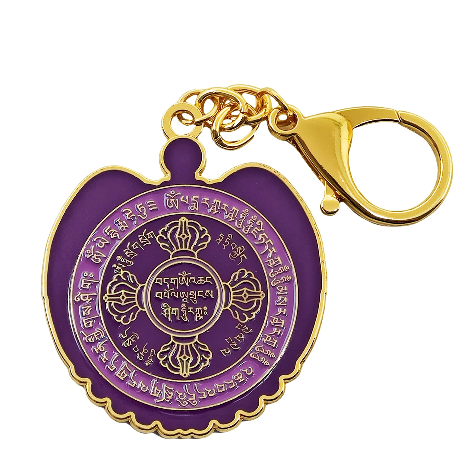 Feng Shui 7 Chakra Snake Amulet Jewels Life Force Keychain Healing Key Chain 5