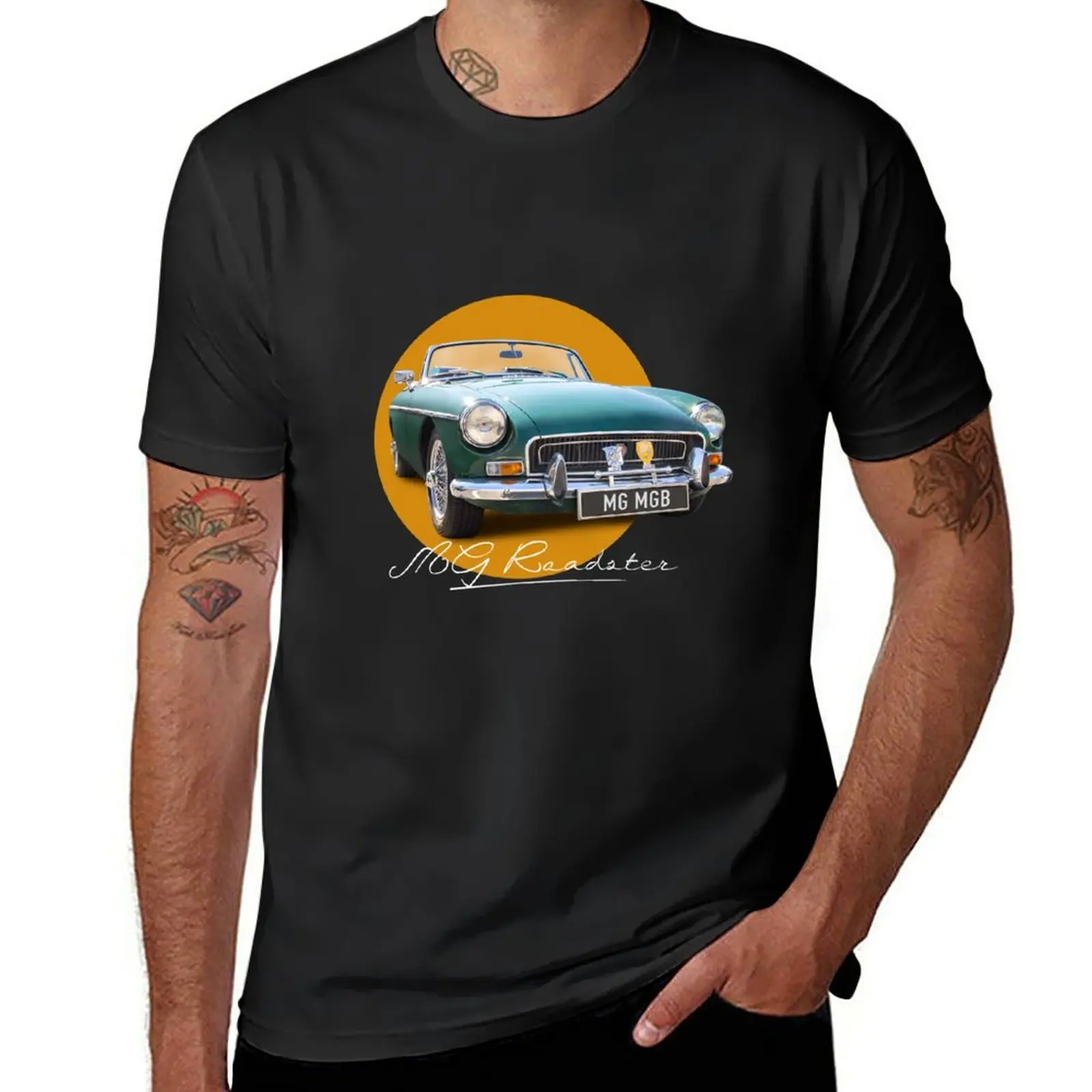 

MG MGB Roadster T-Shirt tops heavyweights mens graphic t-shirts anime