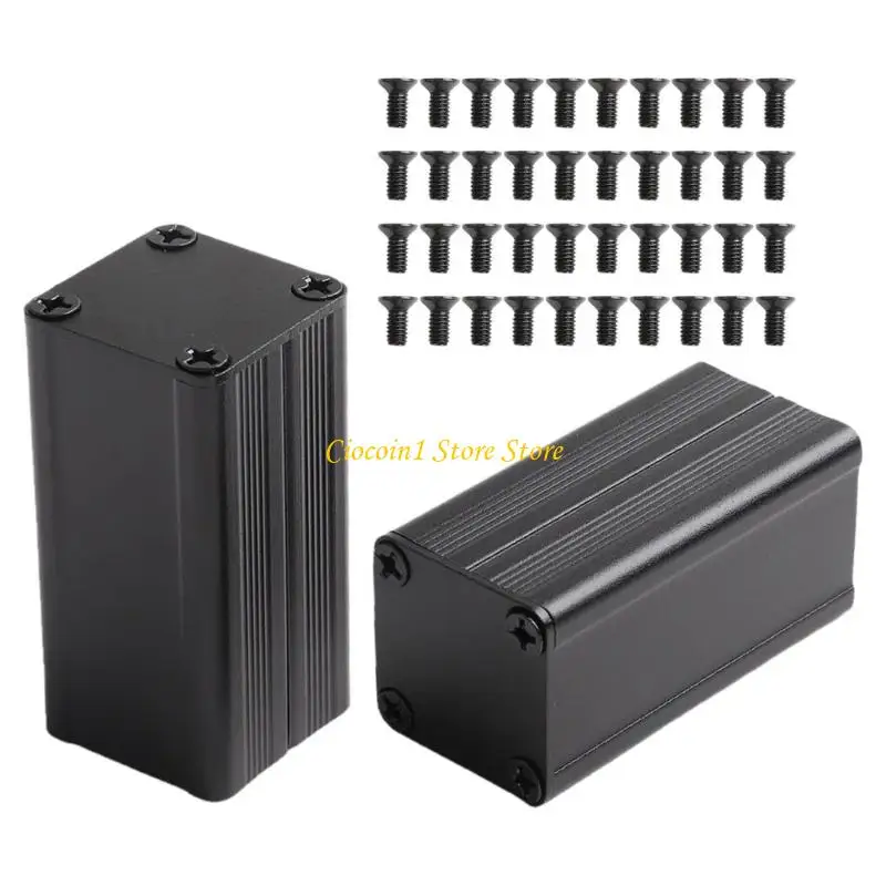 전자 회로 기판 보호 안전 및 냉각 응용 프로그램을 위한 A3PC 5pcs DIY 전원 공급 장치 프로젝트 인클로저
