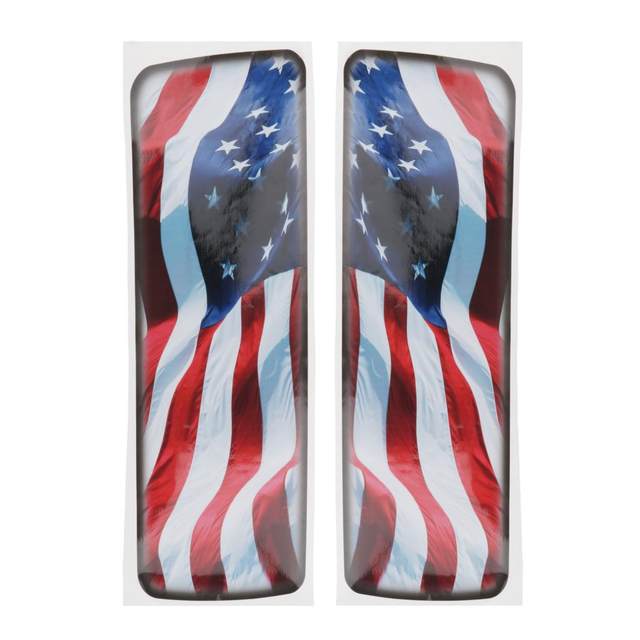 2pcs Motorcycle Side Box Decorative Cover Stickers Decoration Accessories for Touring Models 2014-2019