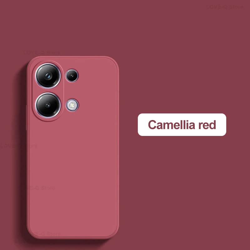 Silicone Solid Color Fall and Collision Protection Phone Case