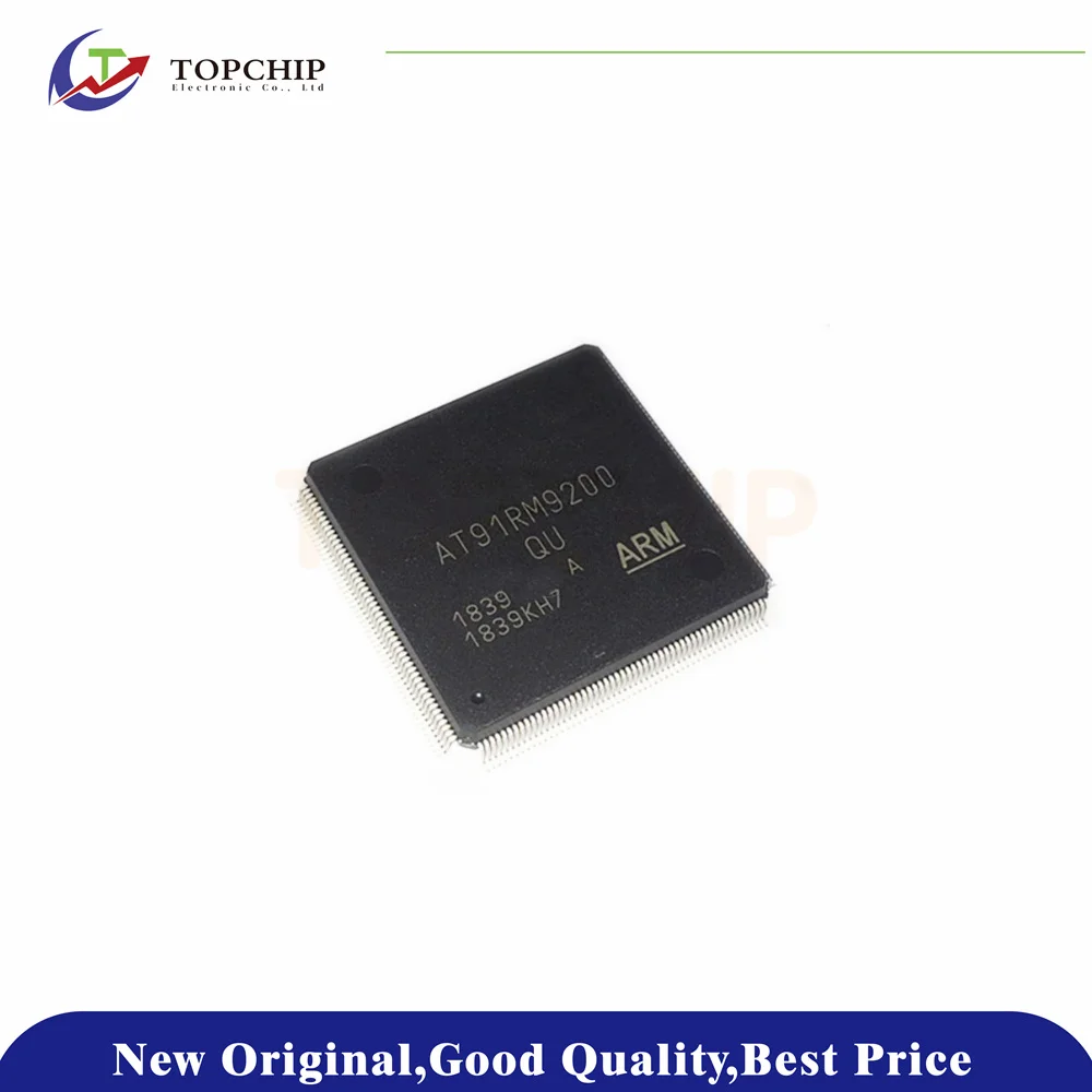 

1Pcs New Original AT91RM9200-QU-002 128KB 48KB 180MHz FLASH 122 QFN-208(28x28) Microcontroller Units (MCUs/MPUs/SOCs)