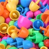 296 Pieces/Set Mushroom Nail Bead Toys Kids 3D Combination Jigsaw Puzzle Games Children DIY Educational Toys Building Blocks 3