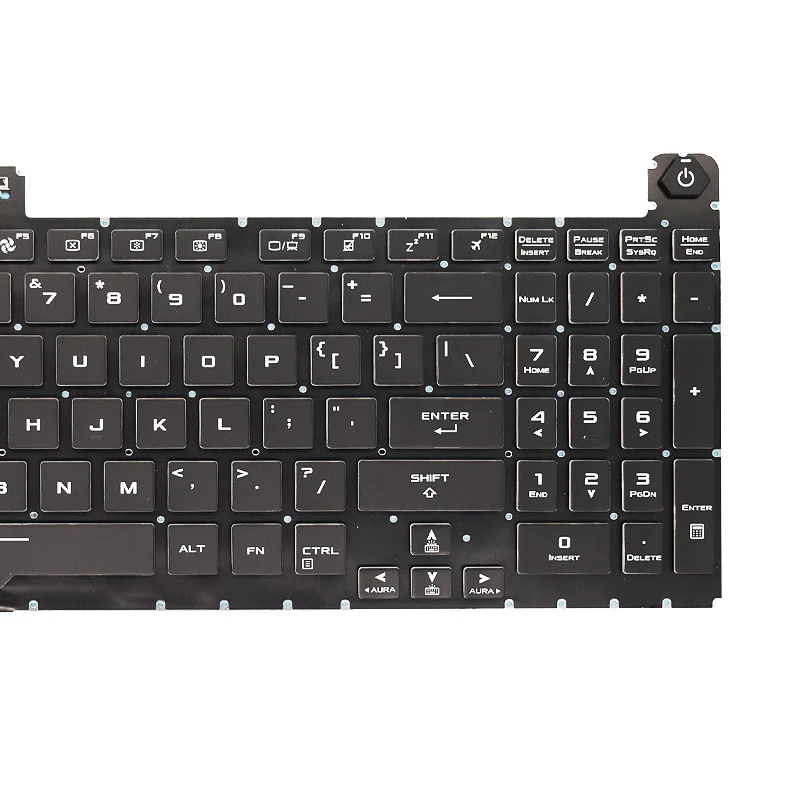 Teclado para Asus Tuf Fx506u Fx506ih Fx506l Fx506li Fa506 Fa506q Fa506u Fx706 Fx706u Fx706ii li Fa706 Fa706ih ii - Imagem 2