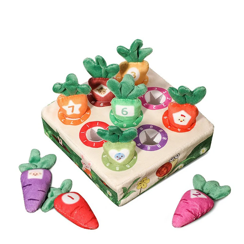 

Детская игрушка для овощного сада, строительная игрушка, подходящая по цвету игрушка в форме цифры, развивающая игра, детские развивающие игрушки для детей