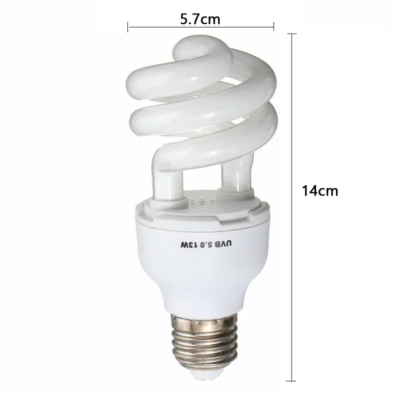 Reptile UVB 5.0 10.0 Lamp Bulb Turtle Lizard Snake Lguanas Heat Calcium Lamp Bulb Energy Saving Light Reptile Succulent E27 reptile heating lamp reptile light bulb reptile lamp bulb