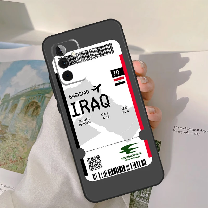 Patriotic Iraq Flag Phone Case