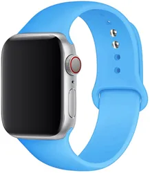 Versatile Silicone Watch Straps for S10 42 38 40 41mm ML (Blue)