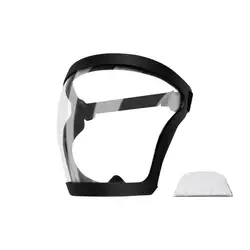 Clear Protective Face Shield with Anti - Fog Full Coverage (Face Cover )