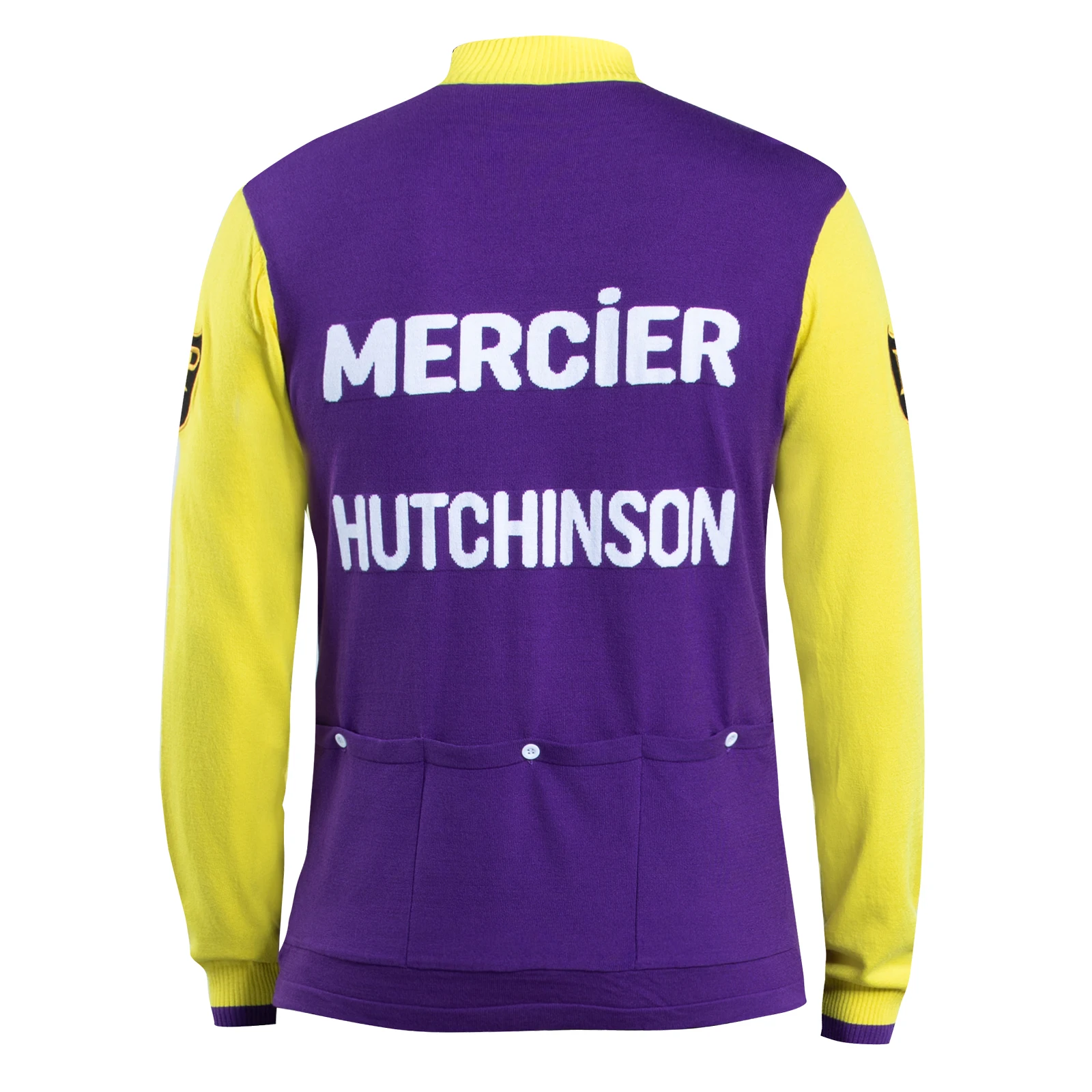 Maillot cycliste vélo vintage encadré Mercier Hutchinson