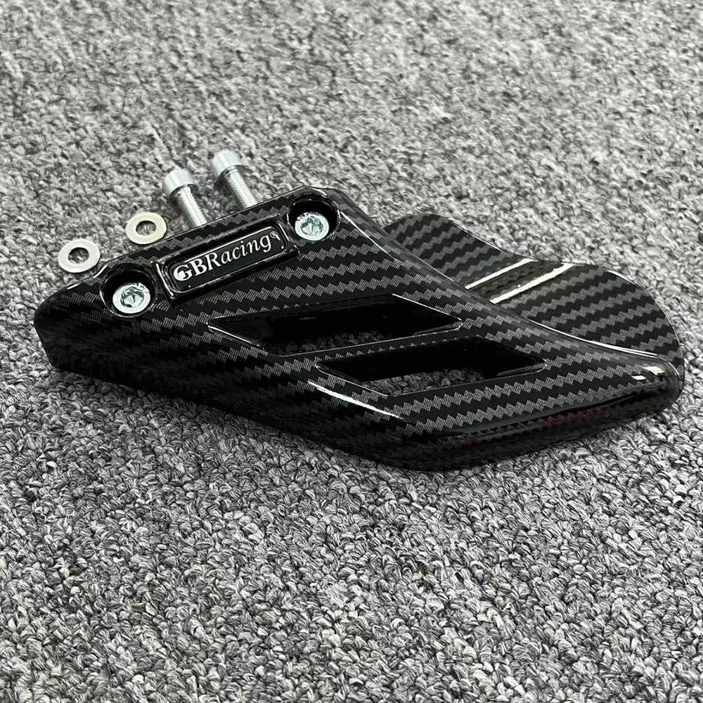 Carbon Fiber Printing GB Racing Motorcycle Universal Lower Chain Guard motorcycle chain guard Suitable For All Series of Vehicle Models
