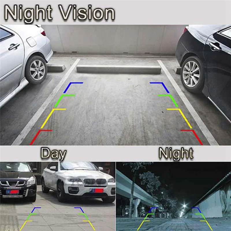 Car Rear View Camera 4LED Reversing Camera for Toyota Vitz Xp90 NCP13 NCP91 2005-2008