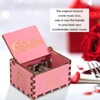 Retro Wooden Music Box Multifunctional Manual Carved Music Box Decorative Music Box Beauty Girl Style Music Box Christmas Decor 6