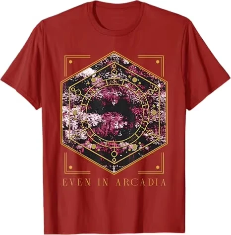 thumbnail image 1 of Camiseta Retro Even in Vintage Arcadia para hombre y mujer, traje gráfico de moda de verano, camiseta de manga corta a la moda, Top Y2k, 1 of 4