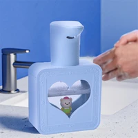 Automatic Foam Dispenser Touchless Sensor Smart Liquid Soap Dispenser Wall-mounted/Desktop Cute Washing Hand Machine for Kids 1