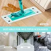 2PCS Small Mop Flat Replacement Head for Leifheit Wet and Dry Use Cleaning Pad for Home Floor Cleaning Supplies 42x15cm 4