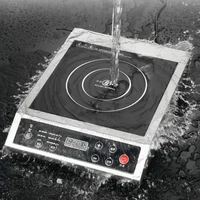 Индукционная плита высокой мощности 3500 Вт, 220 В/110 В, индукционная плита для домашней кухни, мульти-жестокая электрическая керамическая плита — изображение 3