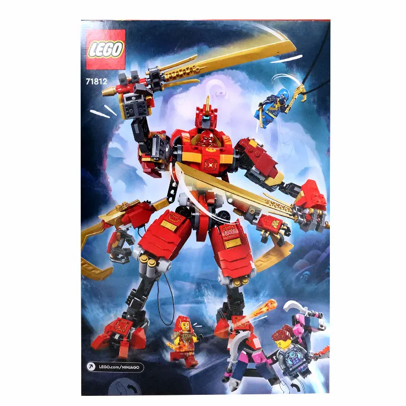 ぽっぽ LEGO 71812 Ninjago Kais Ninja Climbing Mech Set - AliExpress