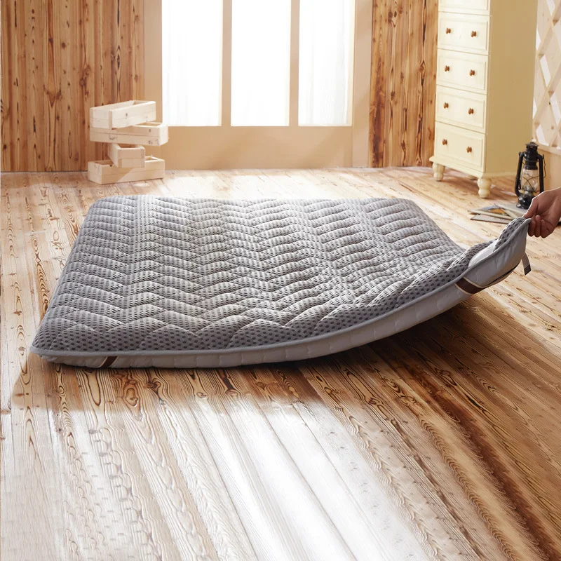 

GraspDream Quality FOAM massage mattress thick folding mattress double single dormitory mattress bamboo fiber linen air mattress