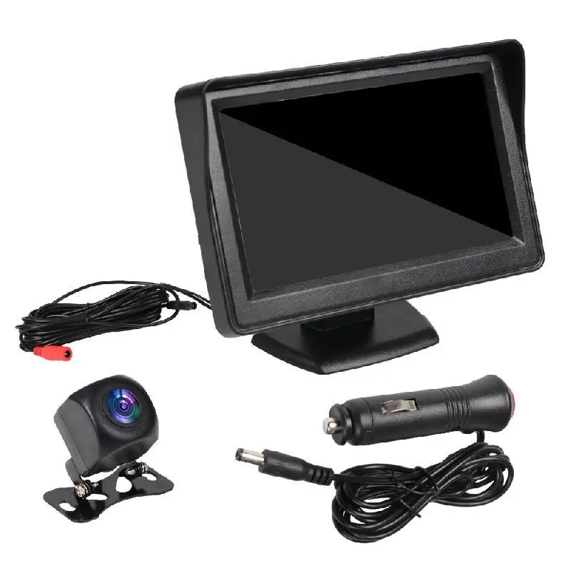 Backup Camera With Surveillance Backup Camera System For Car Truck Reverse Plug And Play Waterproof Rear View