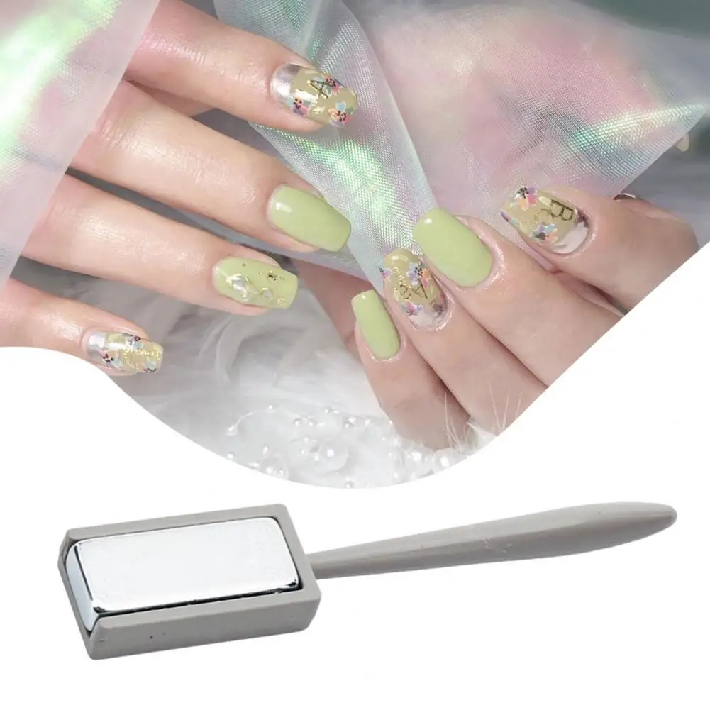 Nail Magnet Plate Universal Salon Tools Nail Polish Magnet Wand DIY Magnetic Stick UV Gel Cat Eyes Stick for Home