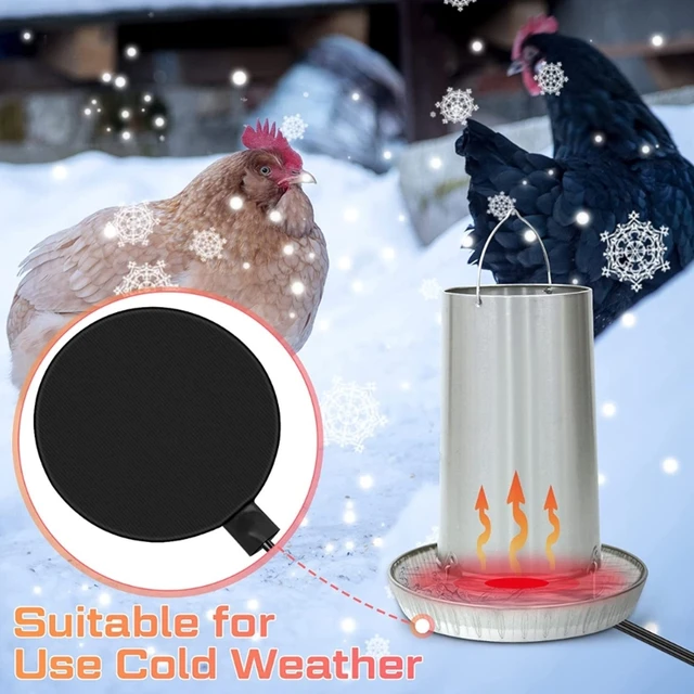 Heated Base For Metal Poultry Founts Winter Deicer Heated Base Extension  Cord Chicken Water Heater for Winter Deicer B03E - AliExpress