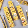 10Pcs/Set Cute Cartoon Yellow Duck HB Pencil Sketching Drawing Hexagonal Pencil Office School Suppiles Kawaii Stationery Gift 1