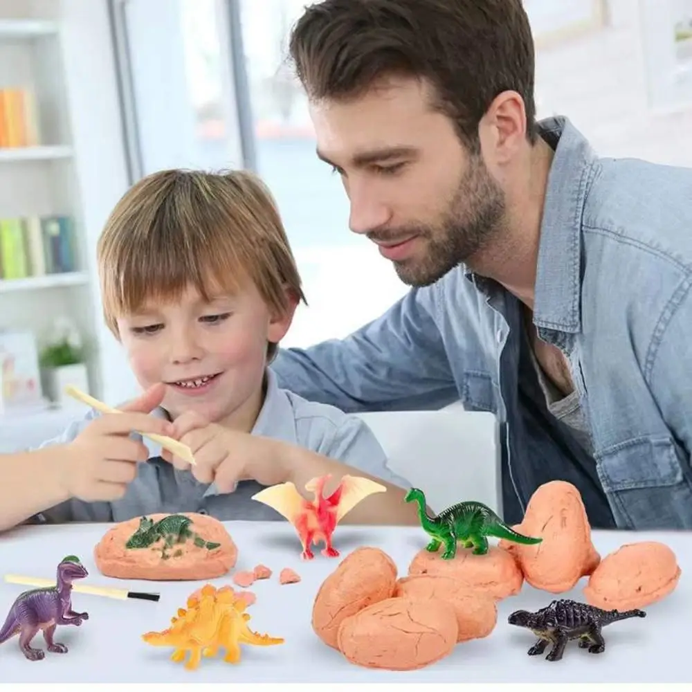 

Archaeological Dig Dinosaur Toys Birthday Party Plastic Educational Gifts Dinosaur Eggs Simulated Dinosaur Model Girls