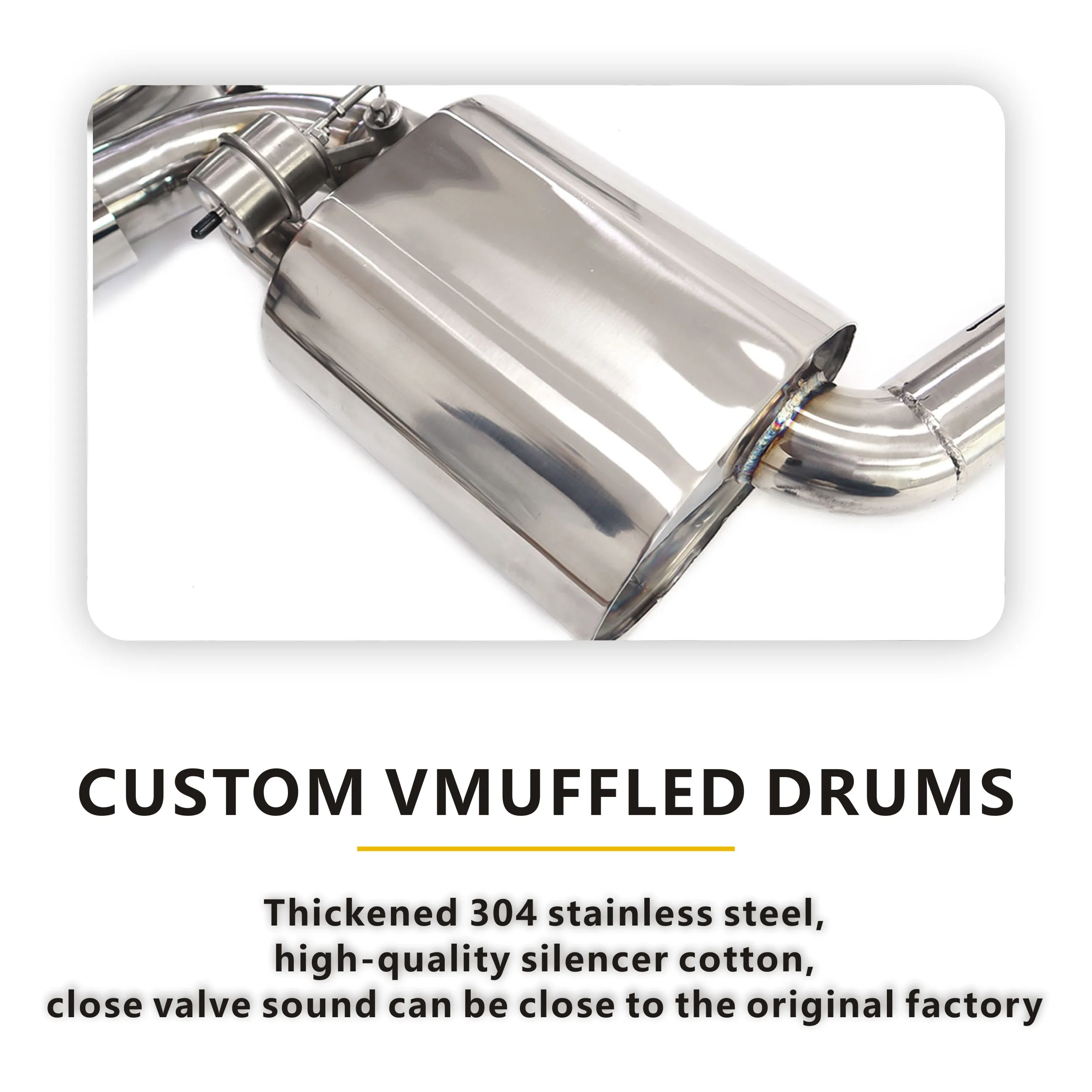 Wysokiej jakości układ wydechowy Catback do Porsche Cayman