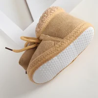 Winter Baby Booties Shoes Cartoon Animal Warm Baby Boy Girl Shoes Snow Boots First Walkers Soft Bottom Infant Crib Shoes 6