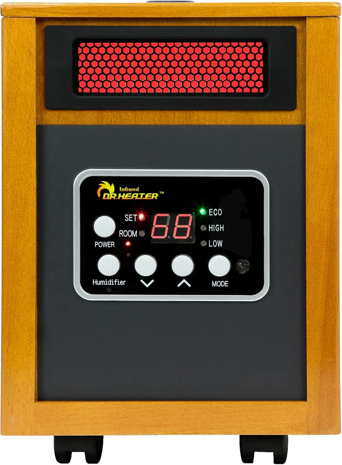 Heater Portable Space Heater with Humidifier, 1500-Watt，Newly Engineered and Designed with Advanced Dual Heating System