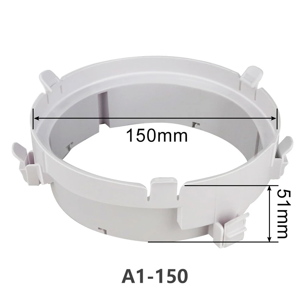 

1 Pcs Air Connector Air Conditioner Connector Durable Easy To Install For Connecting Exhaust Hose Home Improvement