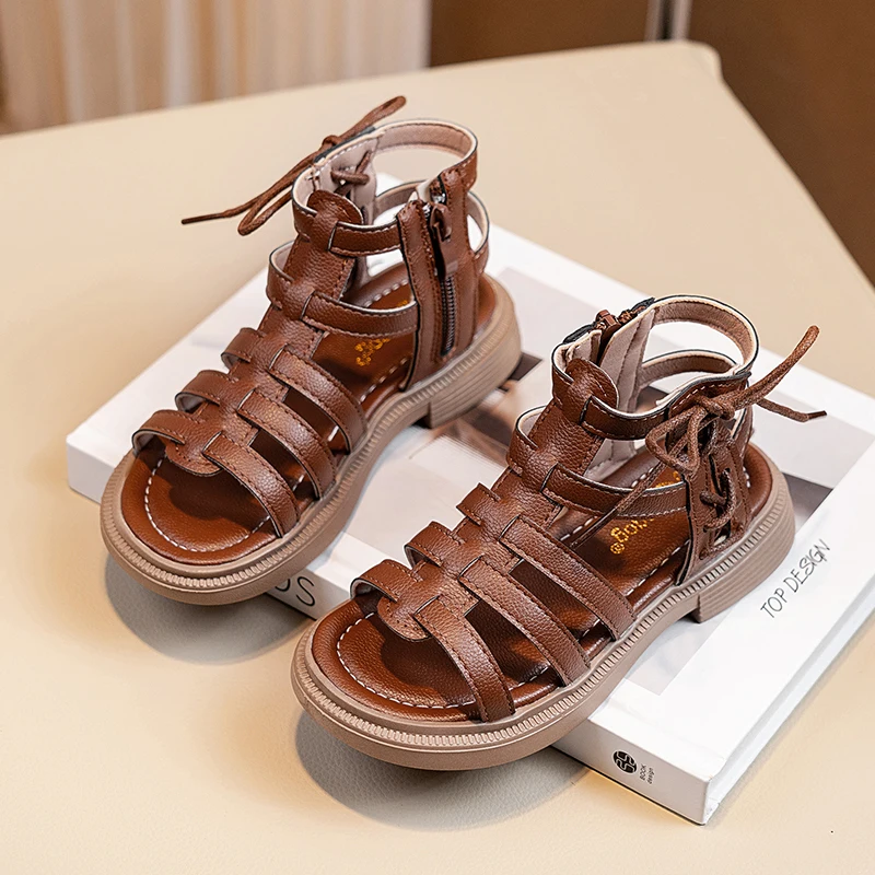 Soft Bottom Anti Slip Girls Princess Beach Sandals