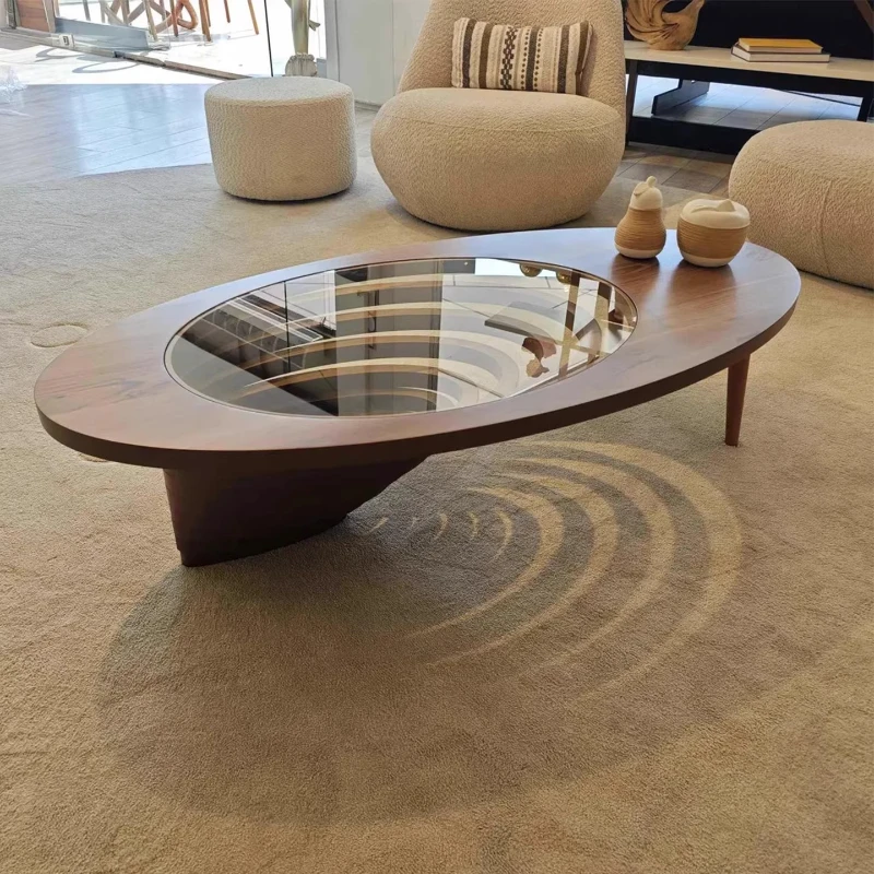 Luxury Solid Wood Designer Coffee Table 5