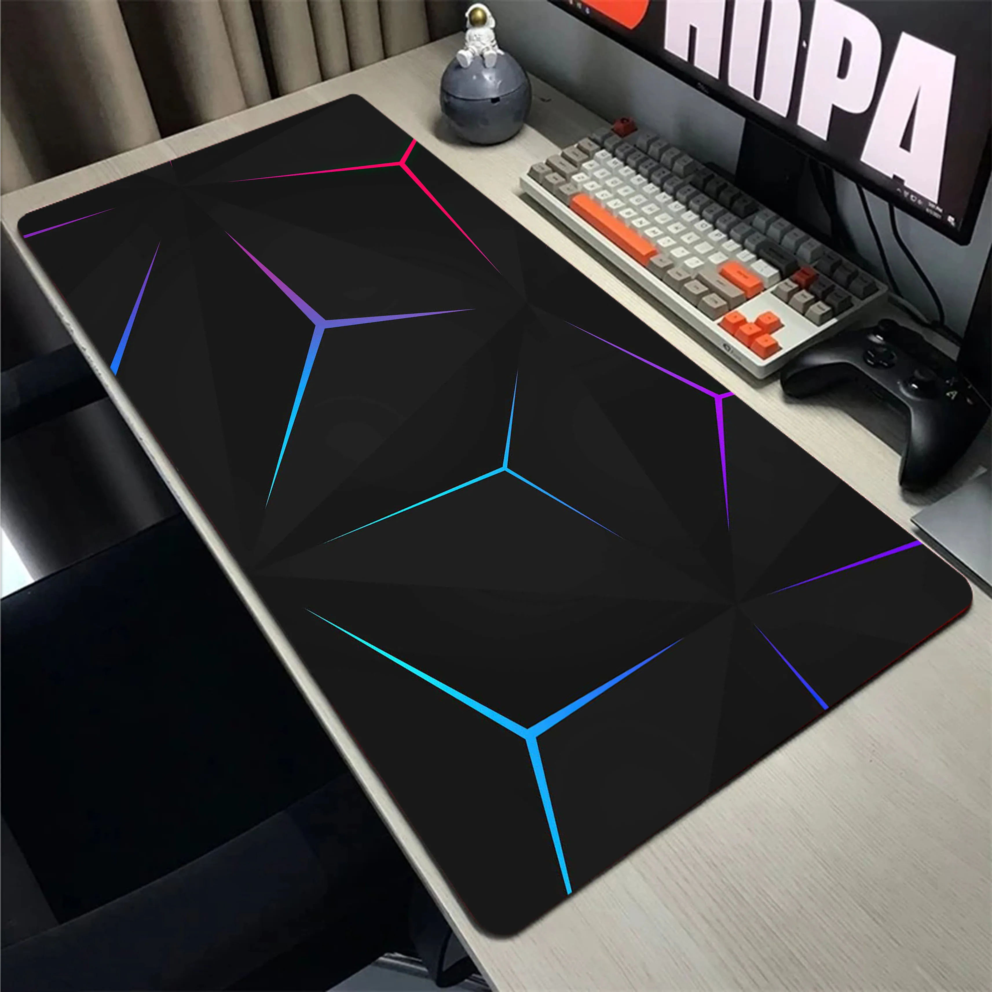 

Geometry Contracted Design Pc Game Mousepad Large Mouse Pad XXL Gamer Mouse Mat Office Table Carpet Gaming Mats 900x400mm