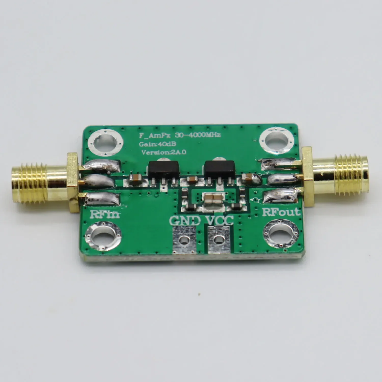 30-4000MHz 40dB Gain RF Amplifier Module High Frequency Amplifier Board Gain Module Amateur Radio RF meter rf amplifier