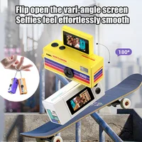 Magecam Digital Camera 180° Flip Screen Selfile Keychain Camera Retro Support Memory Card HD Very Small Camcorder Video Recorder - Image 4