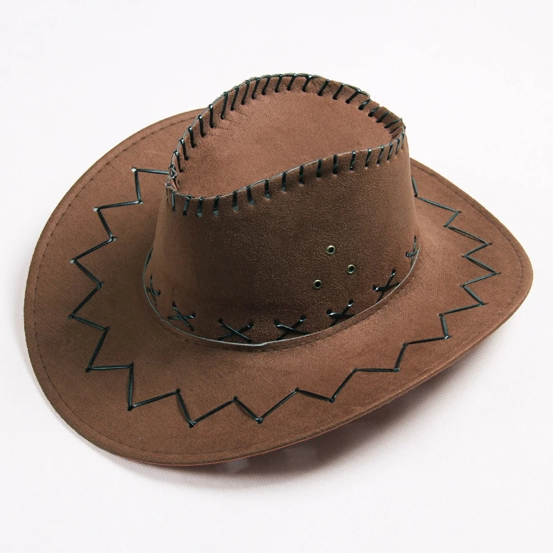 Western Cowboy Hats Fashion Simple Kids Cowboy Hat Western Child Cowgirl Hats Halloween & Birthday Costumes Accessories Holiday Decorations western cowboy hats