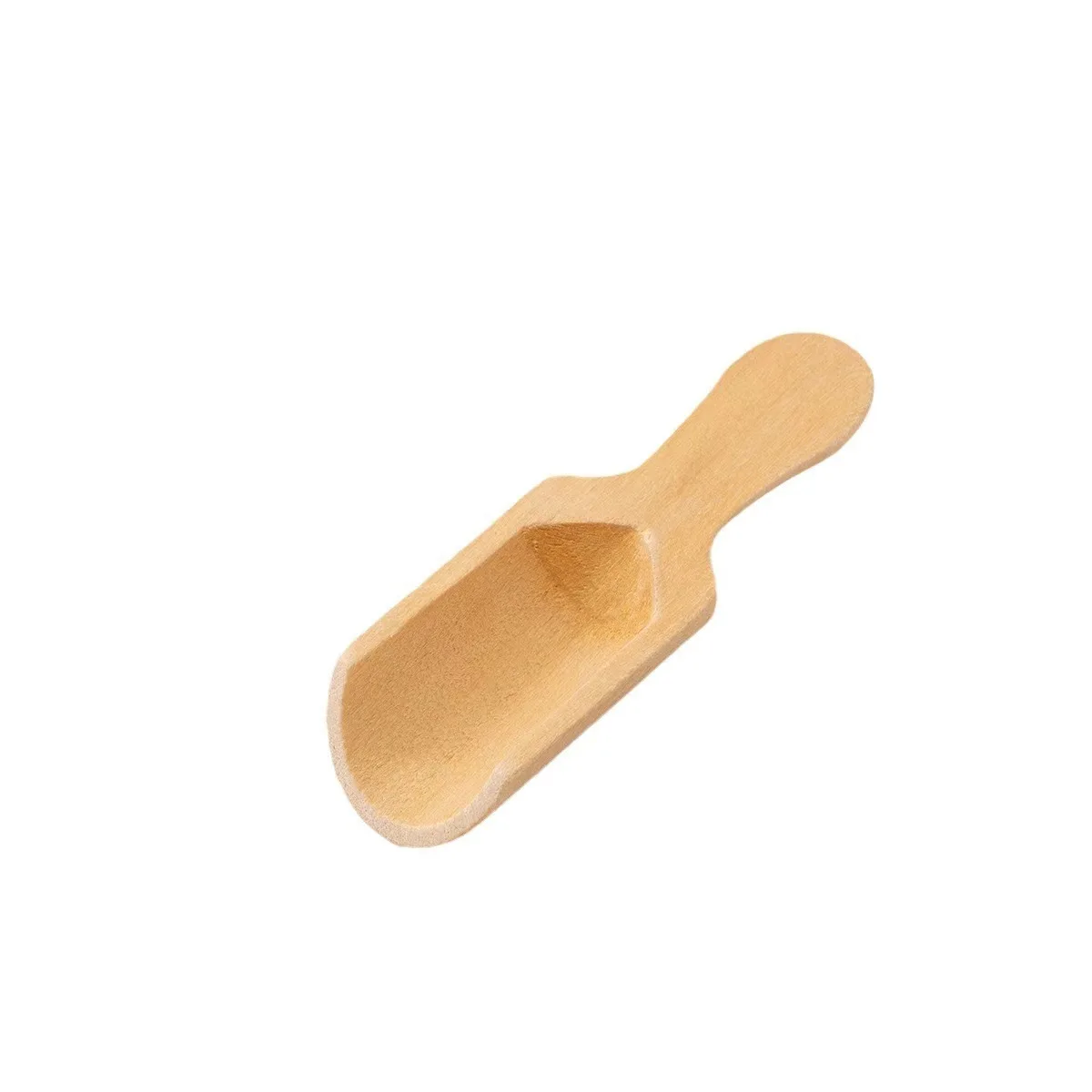 Small Wooden Spoon Creative Dessert Salt Spoon Children Milk Powder Measuring 1/5PCS Kitchen Accessories