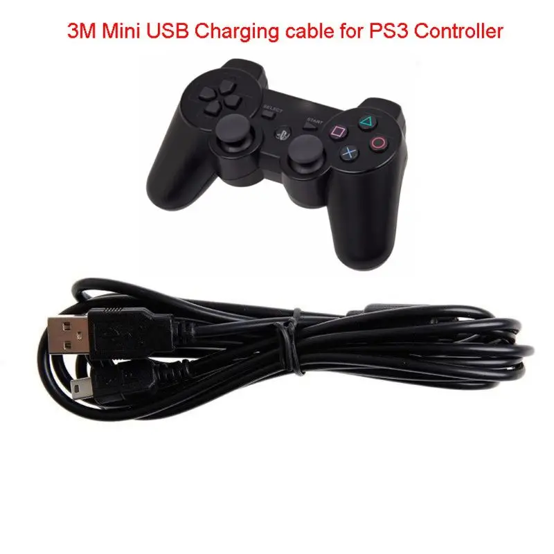 Cavo Di Ricarica Per Caricabatterie Usb Multi Controller 3M 10Ft Per Playstation 3 Per Ps3
