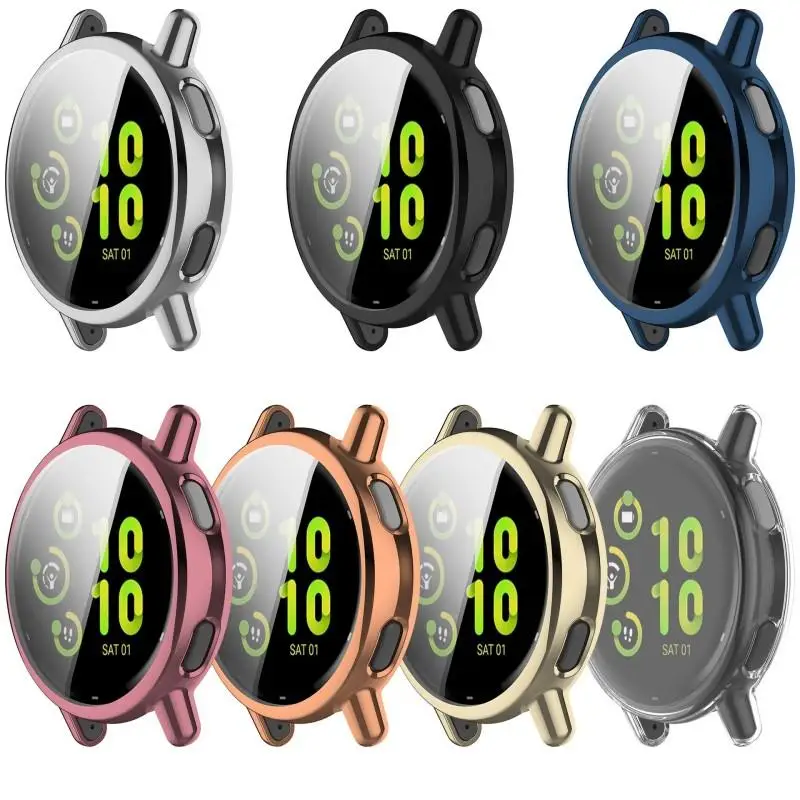 Durable TPU Smart Watch Strap Cover - Protective Bumper Shell Accessory